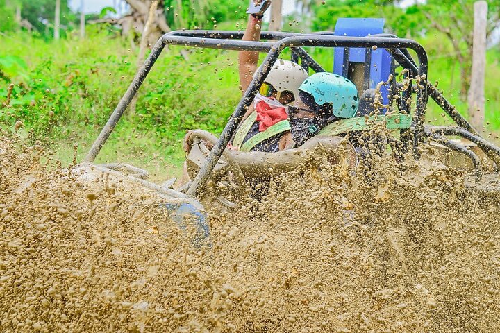 Buggy Tour in Punta Cana with Stops at Macao Beach and the cenote
