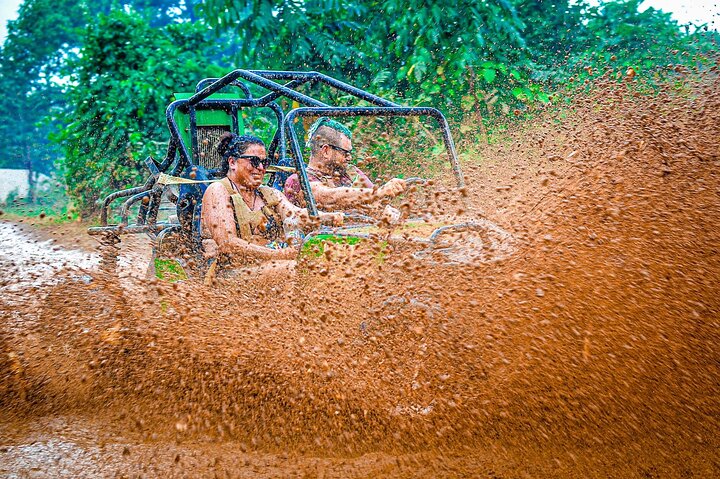 Buggy Tour in Punta Cana with Stops at the Beach and a Cave
