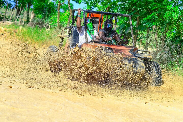 Buggy Tour in Punta Cana with Stops at the Beach and a Cave